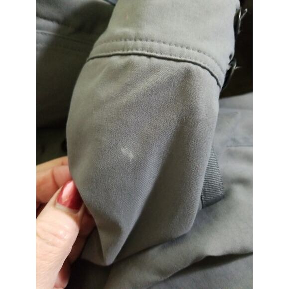 Prana Lydia Utility Jacket Full Zip w/ Pockets Grey Charcoal Women's Size Large - Picture 7 of 7